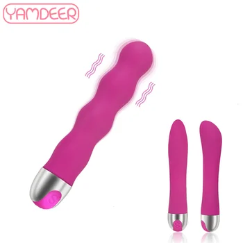 Çok hızlı G Noktası Vajina Vibratör Şarj Edilebilir Klitoris Butt Plug Anal Erotik Seks Oyuncakları Kadın Yetişkinler için Kadın Yapay Penis Vibratör 13
