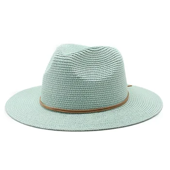 şapka meyve yeşil çim şapka moda yeni renk silindir şapka plaj şapkası erkekler ve kadınlar plaj açık güneş şapkası zincir güneş şapkası şapka