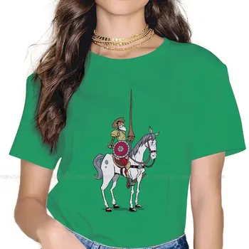 Şövalye Grafik TShirt Don Quijote De La Mancha Yaratıcı Eğlence T Shirt Kadın Tee Benzersiz Hediye Elbise 6